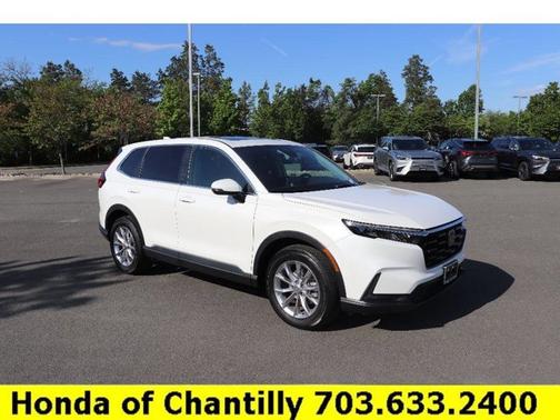Platinum White Pearl 2023 Honda CR-V EX-L