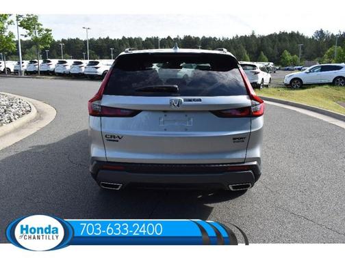 Solar Silver Metallic 2026 Honda CR-V Hybrid Sport Touring