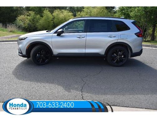 Solar Silver Metallic 2026 Honda CR-V Hybrid Sport Touring