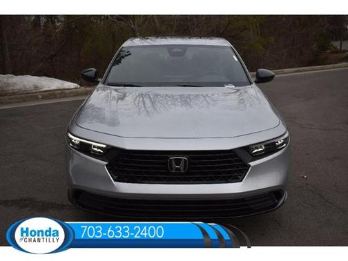 Solar Silver Metallic 2026 Honda Accord Hybrid Sport-L