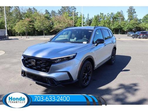 Solar Silver Metallic 2026 Honda CR-V Hybrid Sport-L