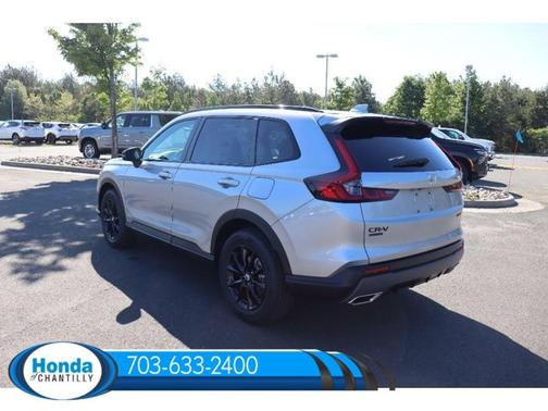 Solar Silver Metallic 2026 Honda CR-V Hybrid Sport-L