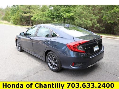 Cosmic Blue Metallic 2021 Honda Civic EX