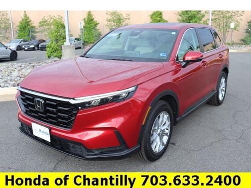 Radiant Red Metallic 2025 Honda CR-V EX-L