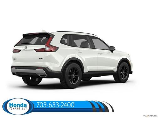 Platinum White Pearl 2026 Honda CR-V Hybrid Sport