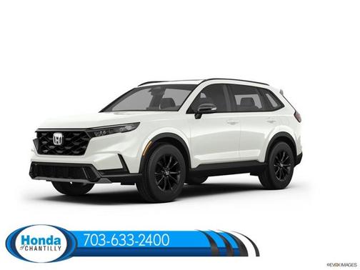 Platinum White Pearl 2026 Honda CR-V Hybrid Sport