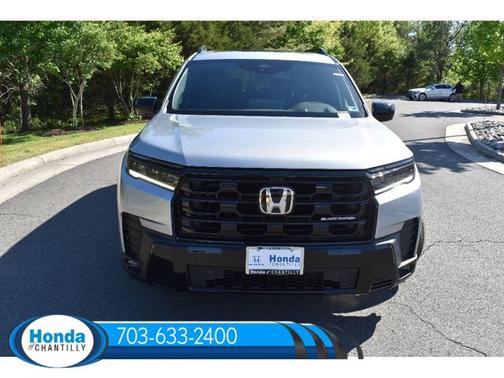 Solar Silver Metallic 2026 Honda Pilot Black Edition