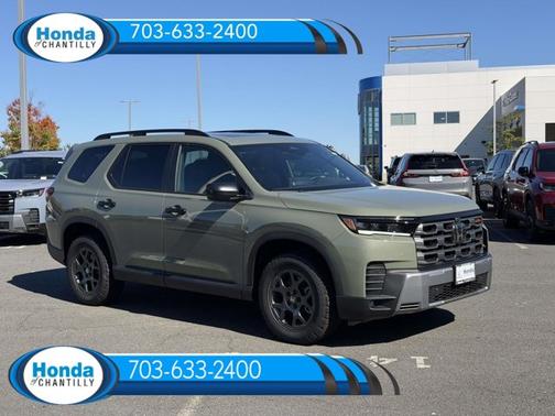 Ash Green Metallic 2026 Honda Pilot TrailSport