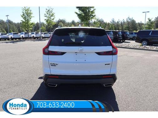 Platinum White Pearl 2026 Honda CR-V Hybrid Sport-L