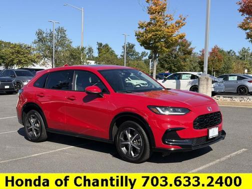 Milano Red 2025 Honda HR-V EX-L
