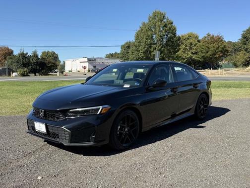 Crystal Black Pearl 2026 Honda Civic Hybrid Sport