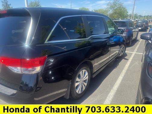 Black 2014 Honda Odyssey EX-L