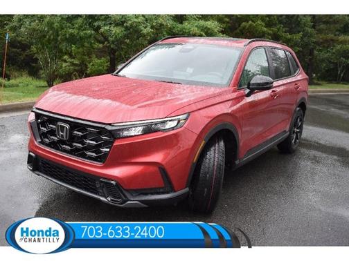 Radiant Red Metallic 2026 Honda CR-V Hybrid Sport-L