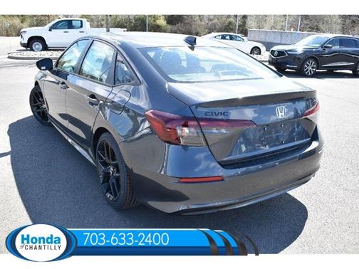 Meteorite Gray Metallic 2026 Honda Civic Sport