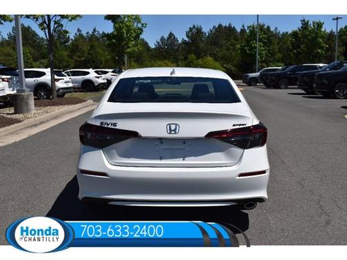 Platinum White Pearl 2026 Honda Civic Sport