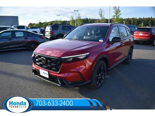 Radiant Red Metallic 2026 Honda CR-V Hybrid Sport-L