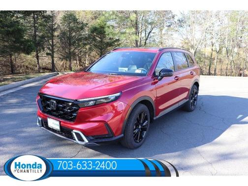Radiant Red Metallic 2026 Honda CR-V Hybrid Sport Touring
