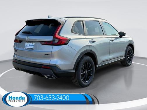 Solar Silver Metallic 2027 Honda CR-V Hybrid Sport-L