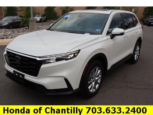 Platinum White Pearl 2026 Honda CR-V EX