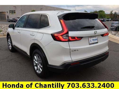 Platinum White Pearl 2026 Honda CR-V EX