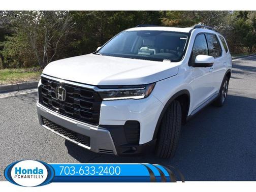 Platinum White Pearl 2026 Honda Pilot Touring