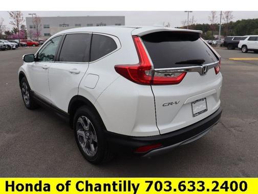 Platinum White Pearl 2019 Honda CR-V EX-L