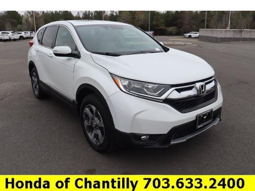 Platinum White Pearl 2019 Honda CR-V EX-L