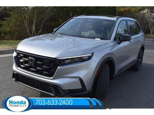 Solar Silver Metallic 2026 Honda CR-V Hybrid Sport-L