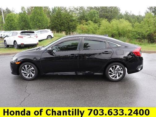 Black 2018 Honda Civic EX