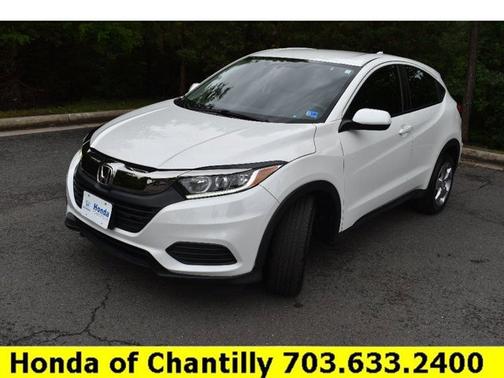 Platinum White Pearl 2022 Honda HR-V LX