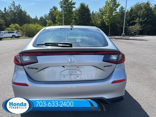 Solar Silver Metallic 2026 Honda Civic Sport