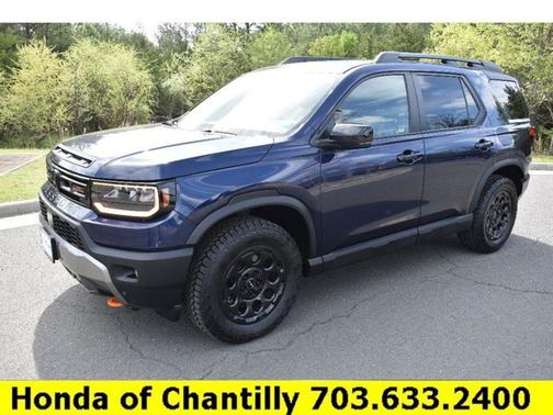 Obsidian Blue Pearl 2026 Honda Passport TrailSport Blackout