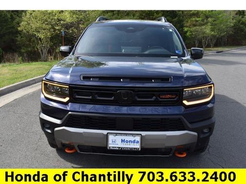 Obsidian Blue Pearl 2026 Honda Passport TrailSport Blackout