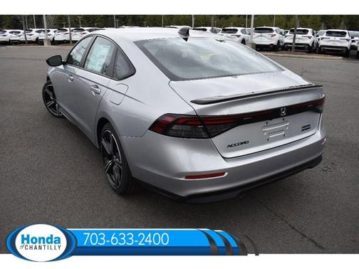Solar Silver Metallic 2026 Honda Accord Hybrid Sport