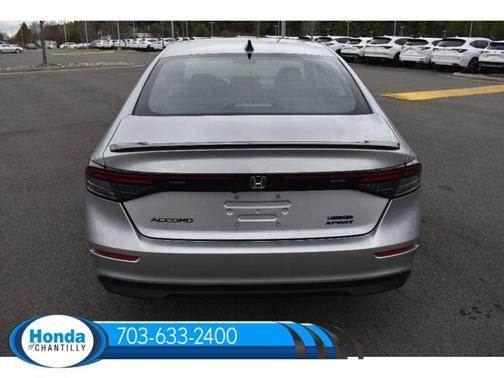 Solar Silver Metallic 2026 Honda Accord Hybrid Sport