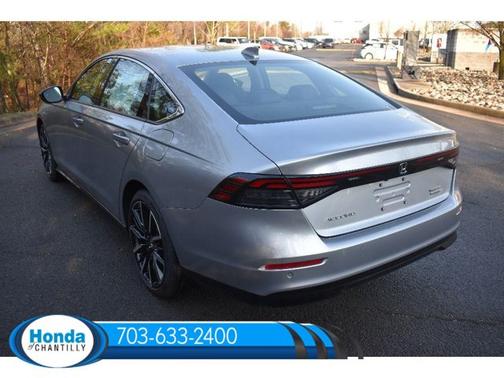 Solar Silver Metallic 2026 Honda Accord Hybrid Touring
