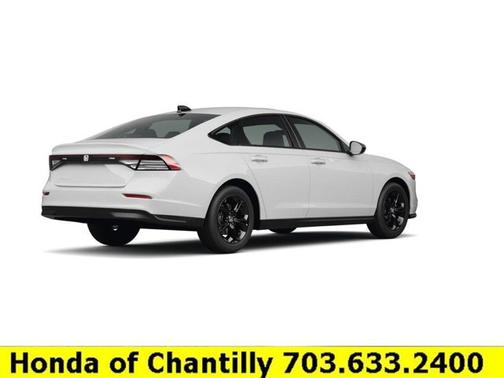 Platinum White Pearl 2025 Honda Accord SE