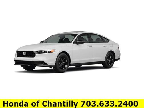 Platinum White Pearl 2025 Honda Accord SE