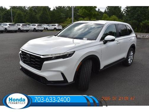 Platinum White Pearl 2026 Honda CR-V EX