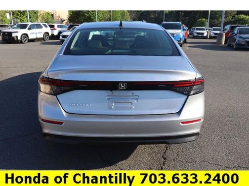 Solar Silver Metallic 2025 Honda Accord SE