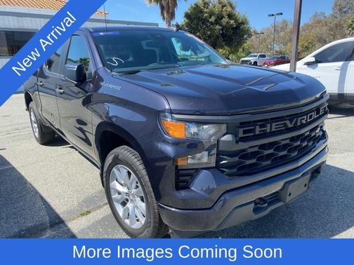 Dark Ash Metallic 2023 Chevrolet Silverado 1500 Custom