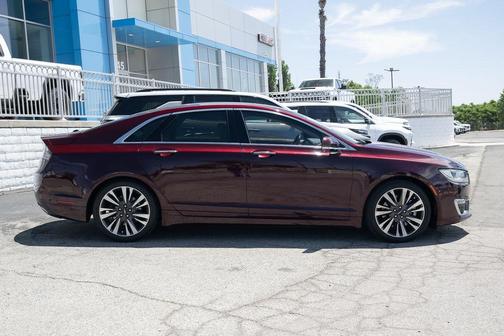 Burgundy 2017 Lincoln MKZ Reserve