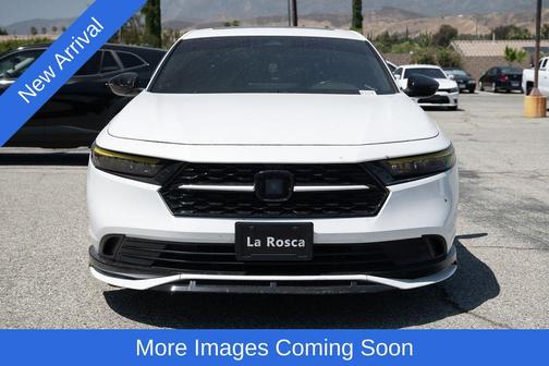 White 2024 Honda Accord Hybrid Sport