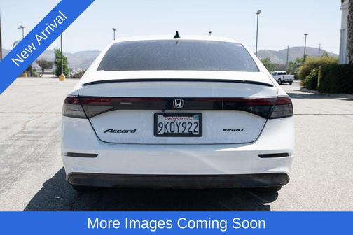 White 2024 Honda Accord Hybrid Sport