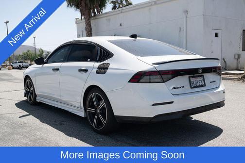 White 2024 Honda Accord Hybrid Sport