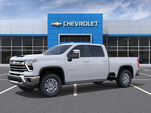 Summit White 2026 Chevrolet Silverado 3500 LTZ