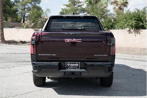 Dark 2026 GMC Sierra EV Elevation