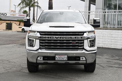 Summit White 2021 Chevrolet Silverado 2500 LTZ