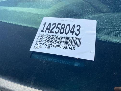 Summit White 2021 Chevrolet Silverado 2500 LTZ