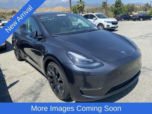 Gray 2024 Tesla Model Y Performance